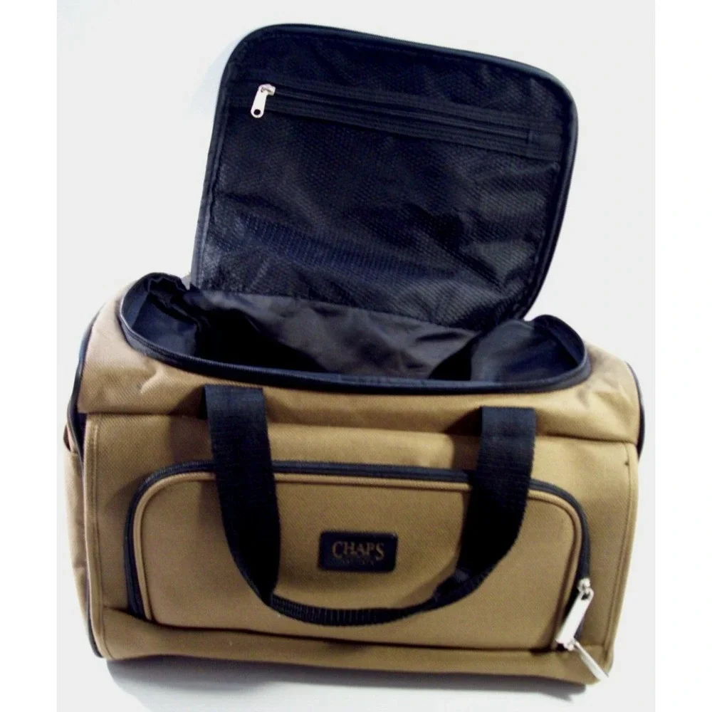 Chaps Carry On Travel Gym Duffel Satchel Bag